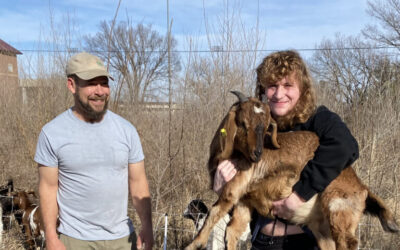 Earth Day Event: Goats at the Museum with Jason Schmidt, grounds and land manager, Bethel College
